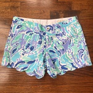 Lilly Pulitzer Buttercup Shorts Size 4